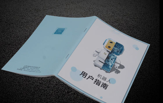 Брошюра с инструкциями Litho 6C, печатающая брошюру скрепками 157gsm
